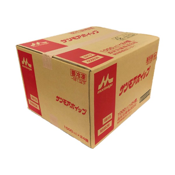 森永乳業　サンモアホイップ　1000mlx24