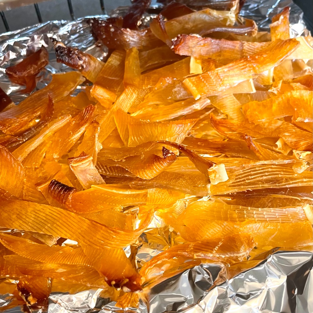 エイヒレ　使いやすいカット済み　500g　半分の10Pタイプ