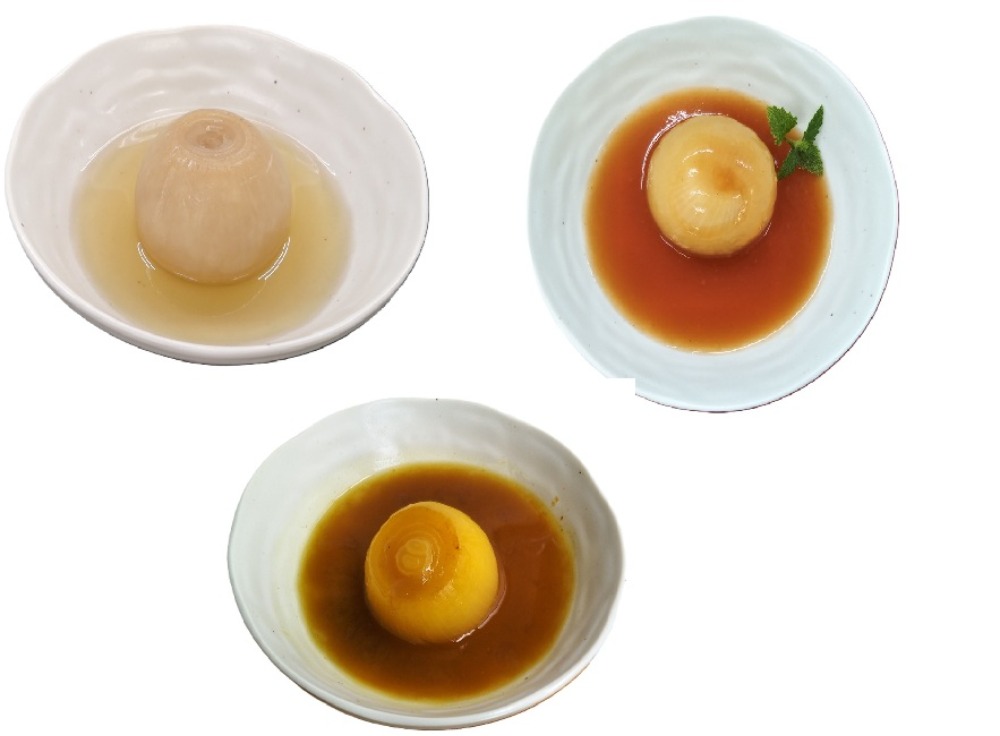 【玉ねぎ丸ごと1個】素のまま玉ねぎスープ　3種セット