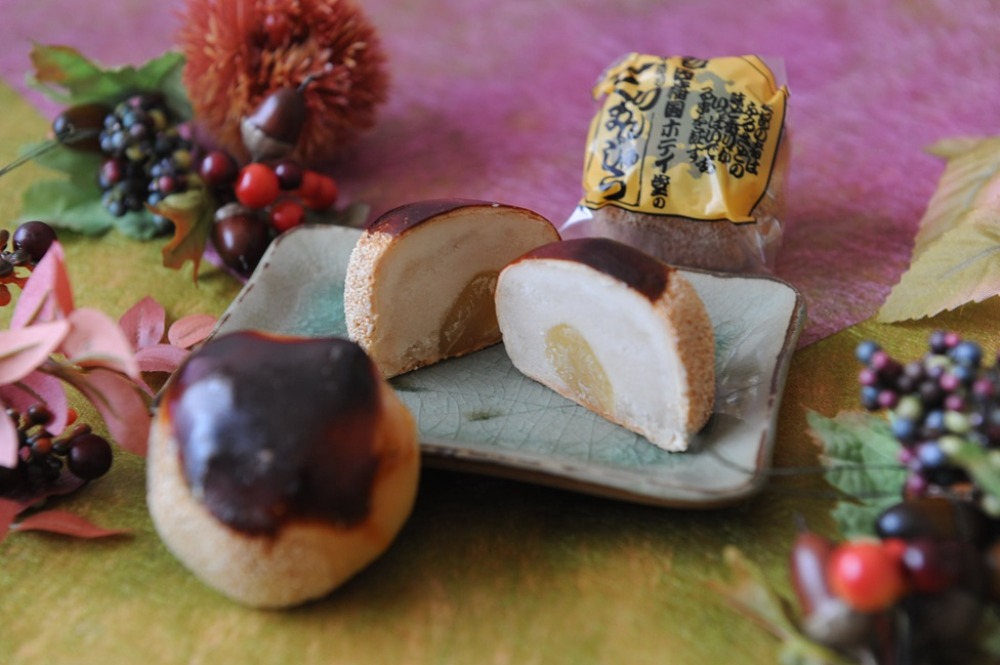 【鳥取で100年伝統の味】くりまんじゅう　3個入