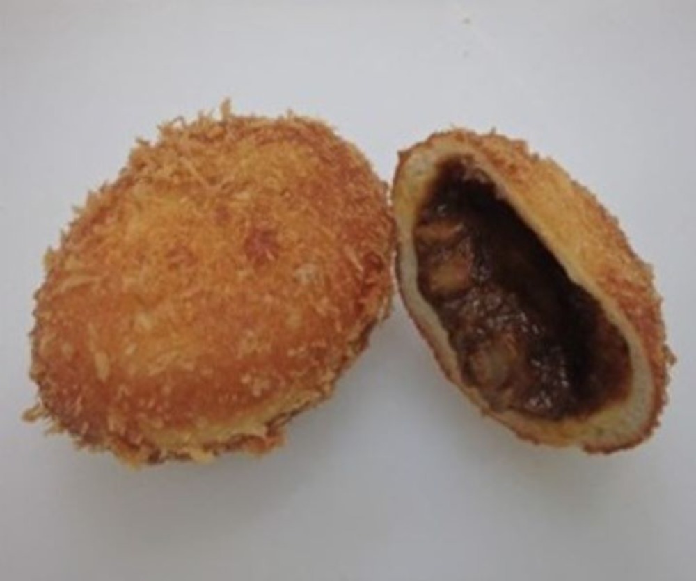 冷凍生地　芳醇欧風カレーパン　90gx120個