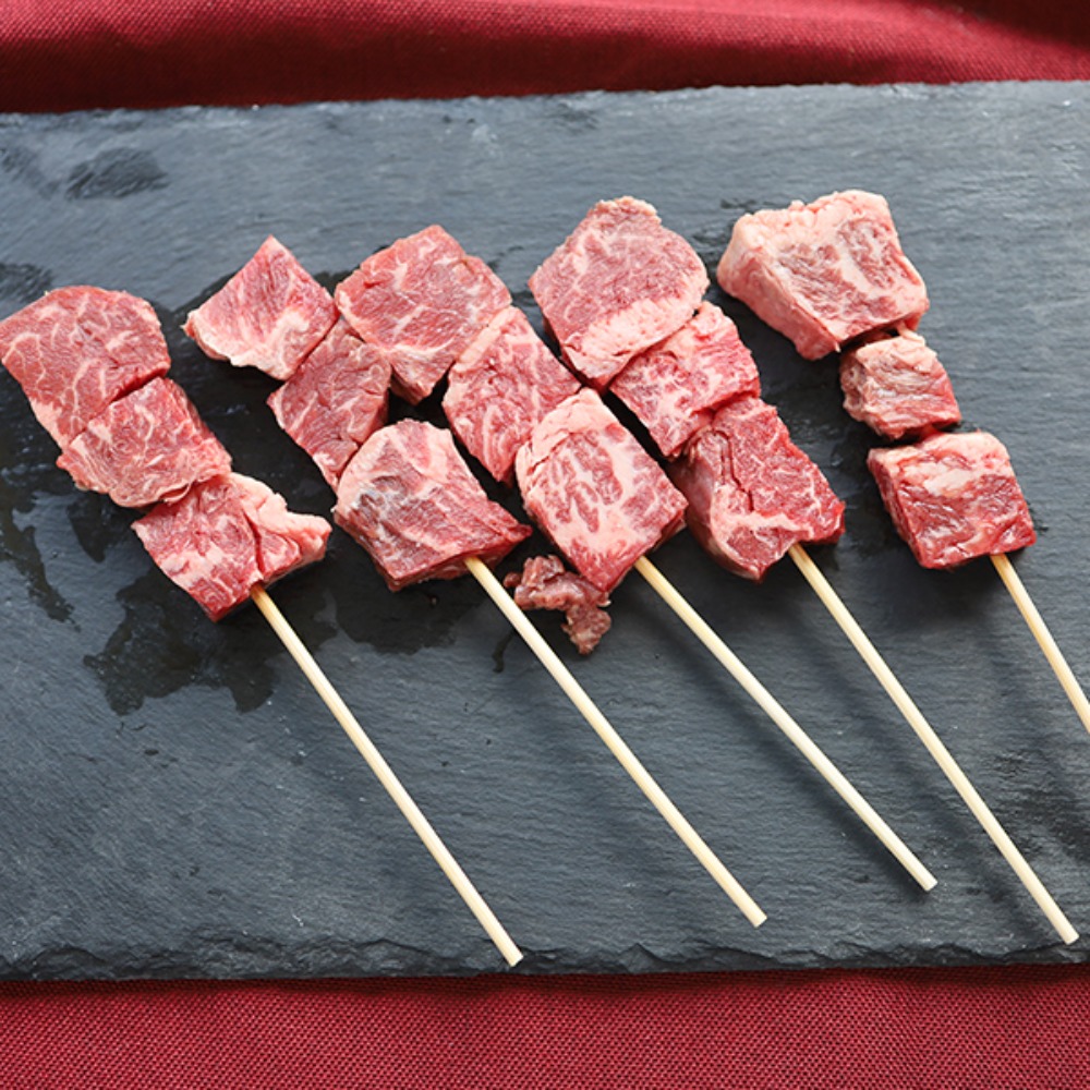 【冷凍】牛ハラミ串　30g/本（40本入り）（惣菜調理）