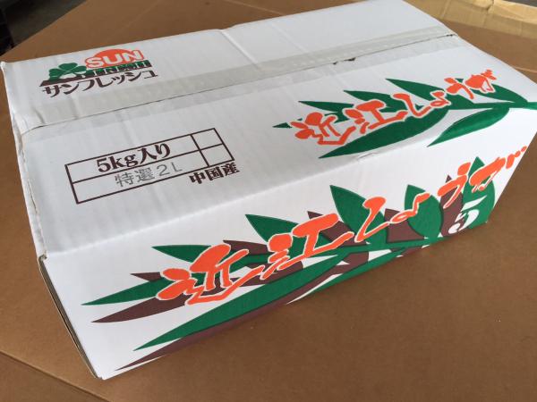 中国産　生鮮生姜　5kg2Lバラ
