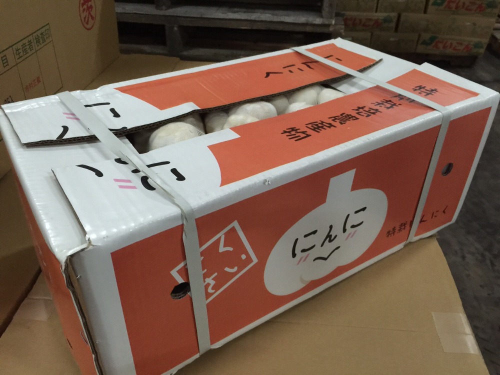 中国産　生鮮　にんにく　1kg　３L　特別栽培