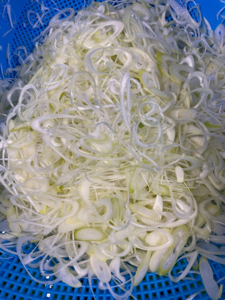 長ネギ斜めスライス1.5ｍｍ