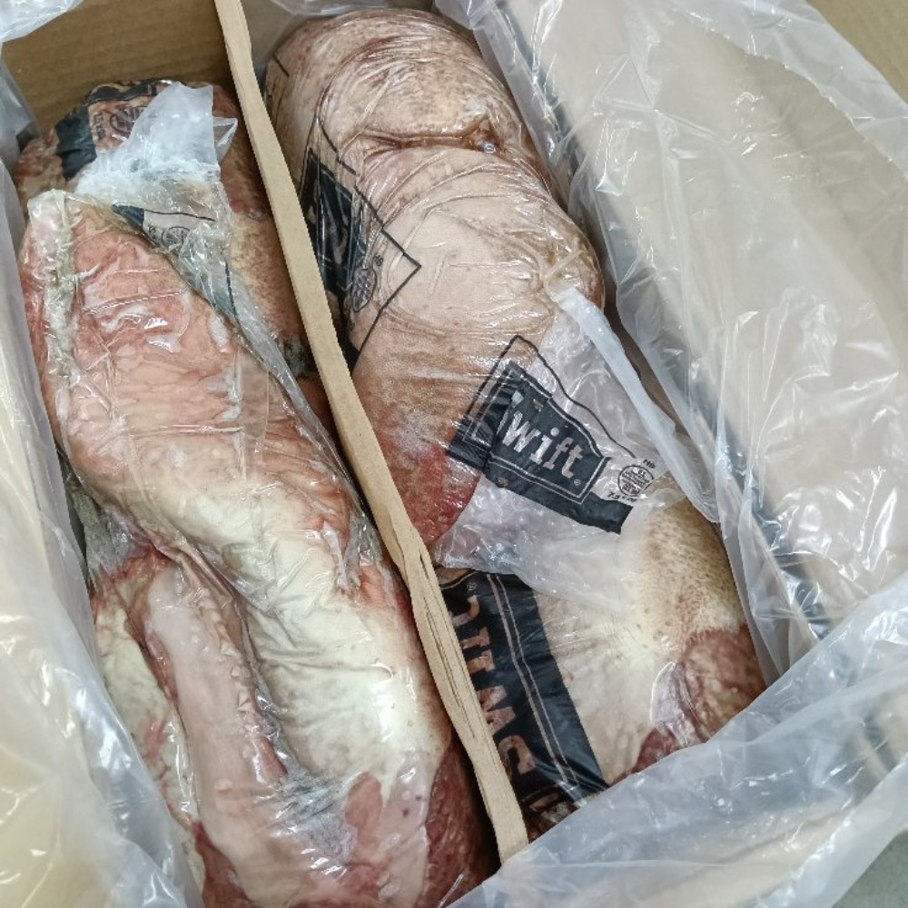 値上がり前に！　冷凍　皮付き牛タン（アメリカ産）