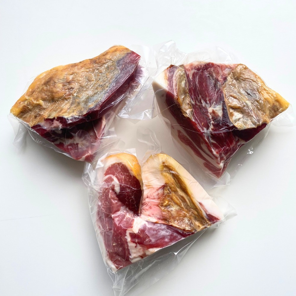 【長期熟成】生ハムブロック　マサ（骨無し）1kg　冷蔵チルド