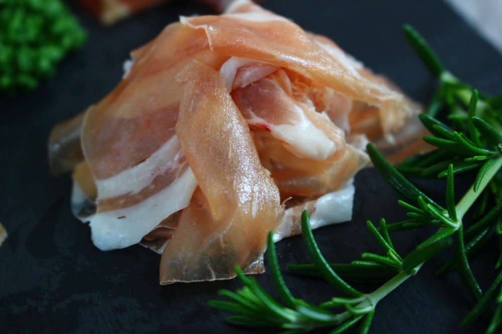 【長期熟成】生ハムブロック　マサ（骨無し）1kg　冷蔵チルド