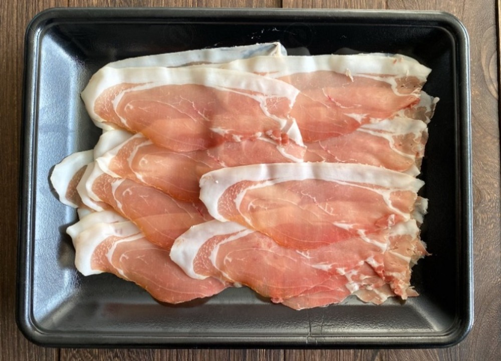 【国内自社加工】生ハム　スライス　100gx3パック　つけ麺にも！