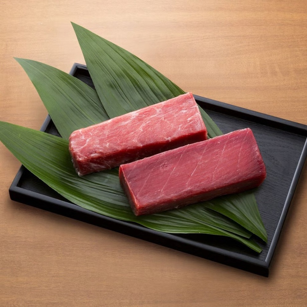 【国内加工】天然本鮪/マグロ　天身(赤身)　柵　約1kg