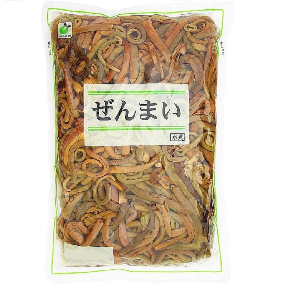 【新商品】【新商品】華中ぜんまい　特級　(煮物やビビンバに)　1kg(正味)x10袋