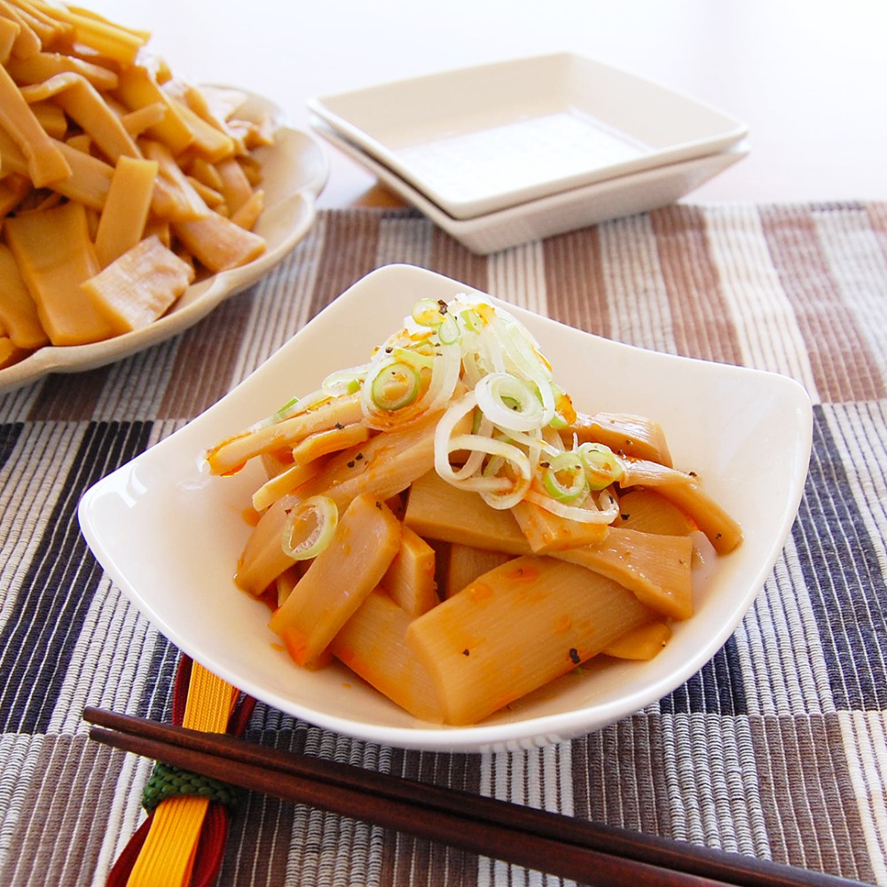 有機メンマ(中華料理やラーメンのトッピングに)　1kg(正味)x12袋