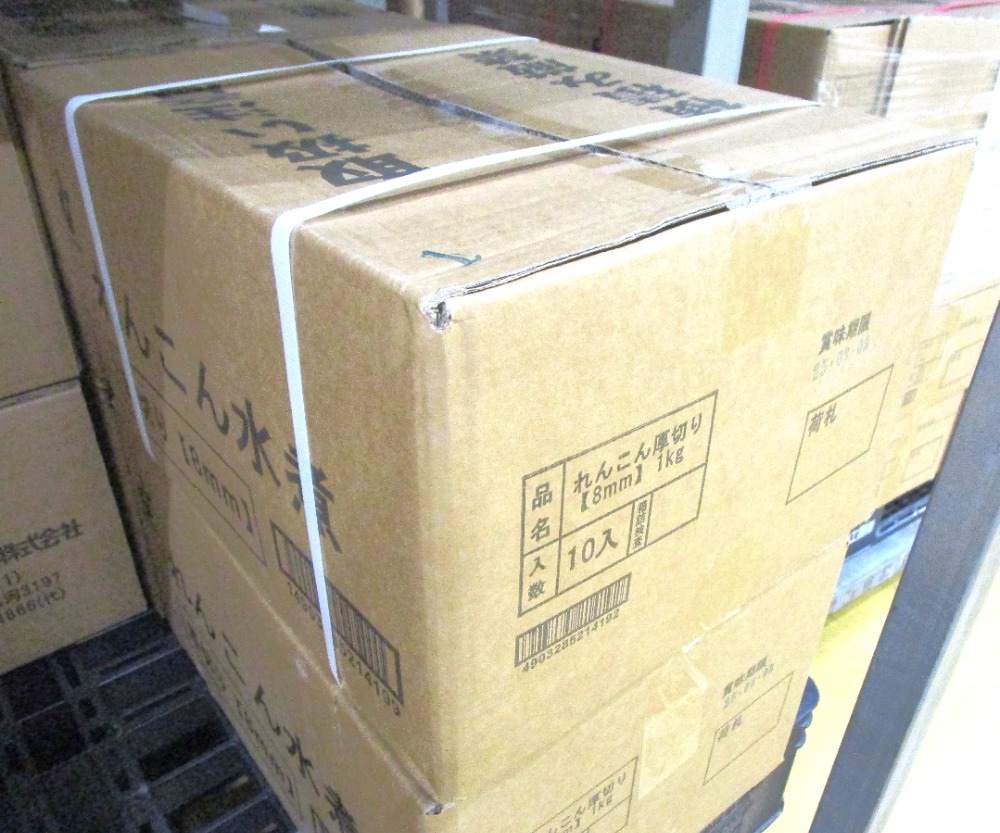 れんこん　厚切り【8mm】(煮物や炒め物に)　1kg(正味)x10袋