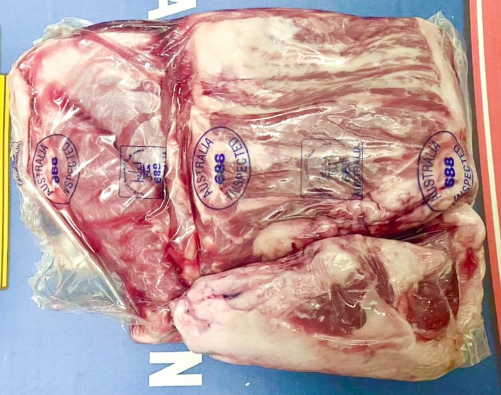 オーストラリア産　ラムショルダー　チルド冷蔵