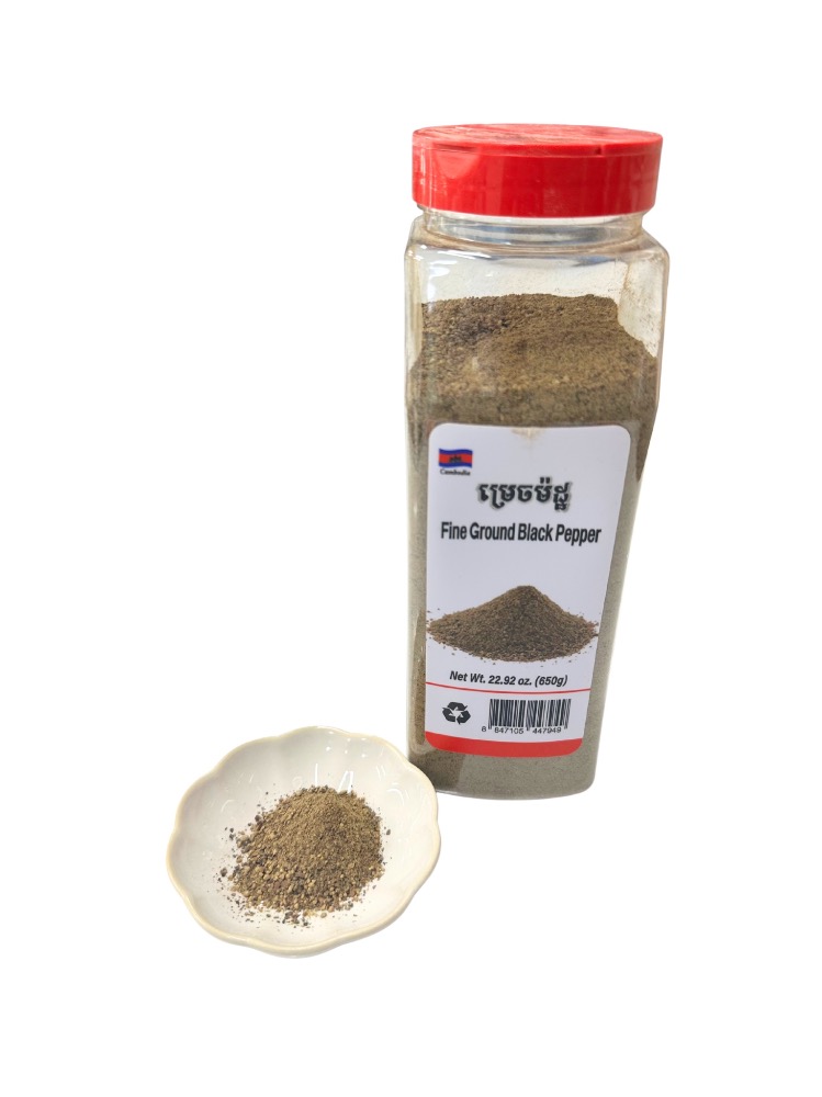 上質【カンボジア産】グラインドブラックペッパー650gx1個