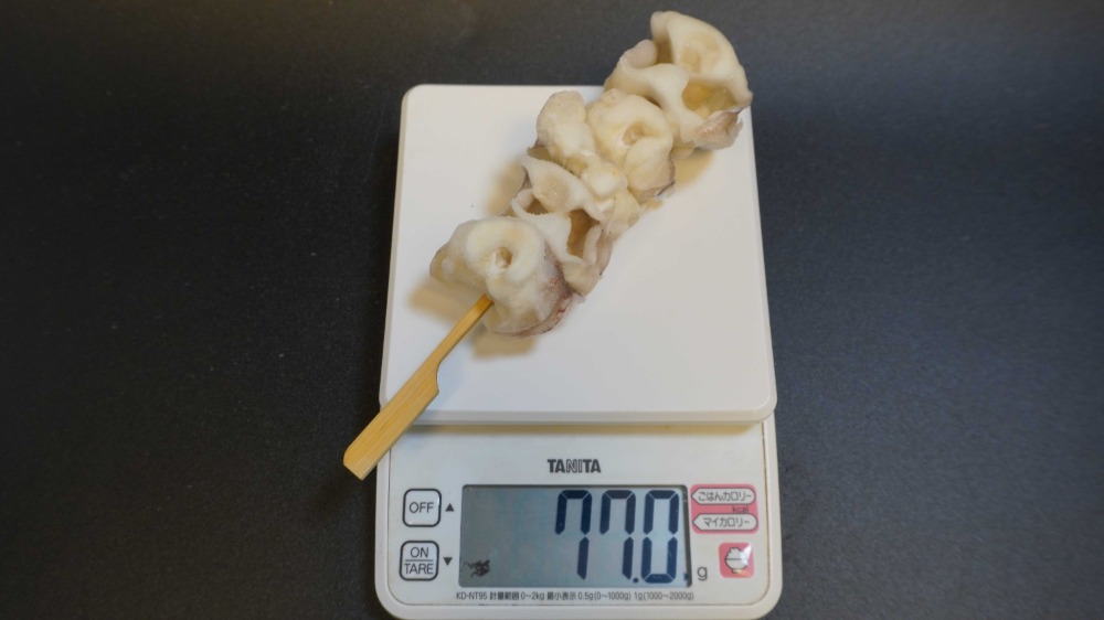 国産スルメイカ　軟骨　串　なんこつ　特大　コリコリ食感