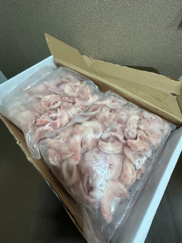 豚タン軟骨（豚白ナンコツ/クツベラ/べら）　IQF使いやすい