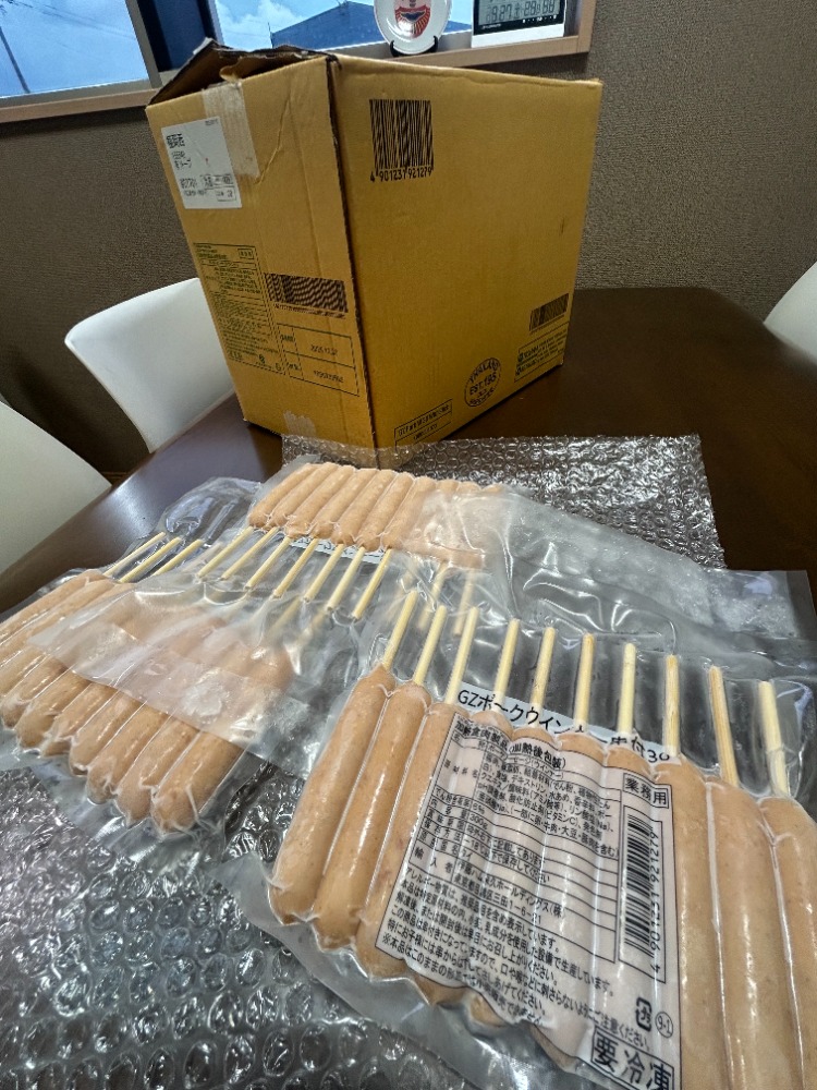 串付きウィンナー30g/ポークソーセージ/イベント/居酒屋