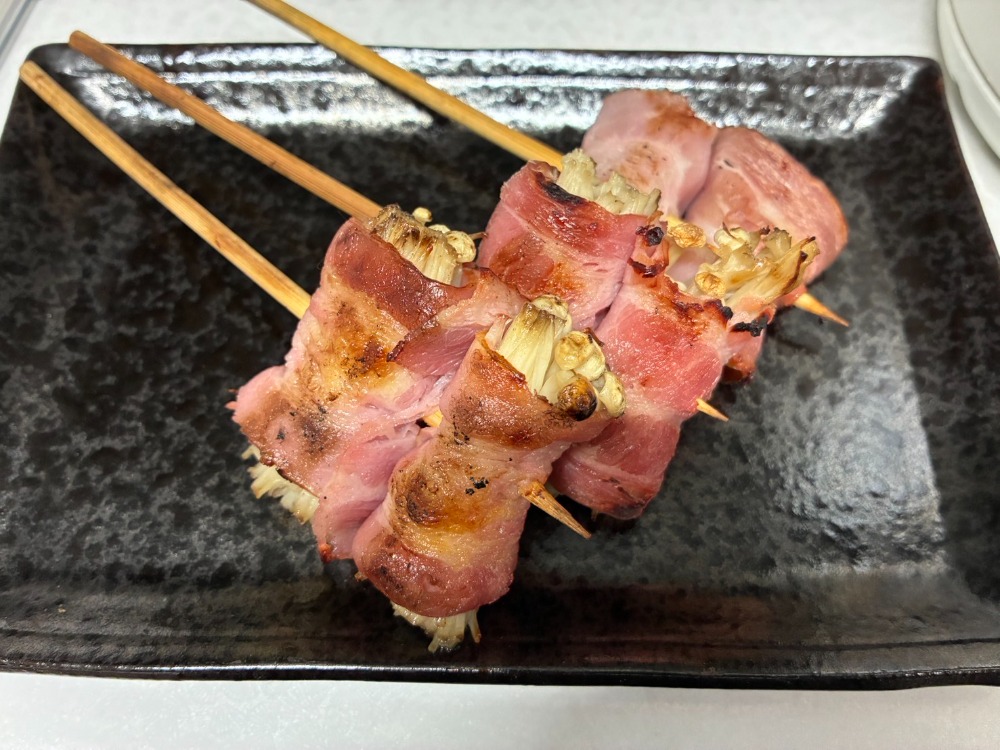 えのきベーコン巻串30ｇ　やきとり/居酒屋/焼き鳥/巻物
