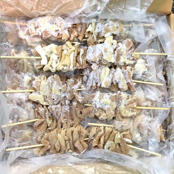 激安特価品 豚白モツ串 40g×20本 国産豚 15cm丸串 pr 45320 やきとん 焼きとん 焼き豚 豚串 国産 ぶた肉 家庭用 おにく 豚肉 肉 豚 お肉 冷凍肉 バーベキュー BBQ 業務用 豚白モツ串 40g×20本 国産豚 (15cm丸串)(pr)(45320)(やきとん)