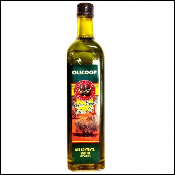 送料0円!スペイン産エクストラバージンオリーブオイル750ml1525