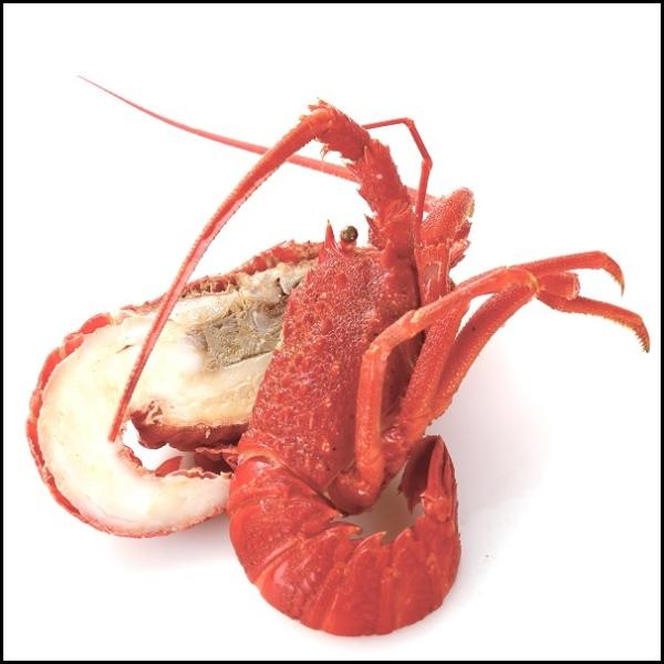 ☆ボイルロブスターハーフカット（ミソ有350/400g原料サイズ1386