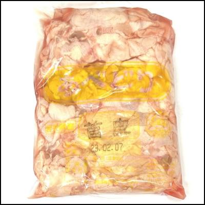 国産若鶏首皮2kgパック／チルドまたは冷凍品／商品コード0008