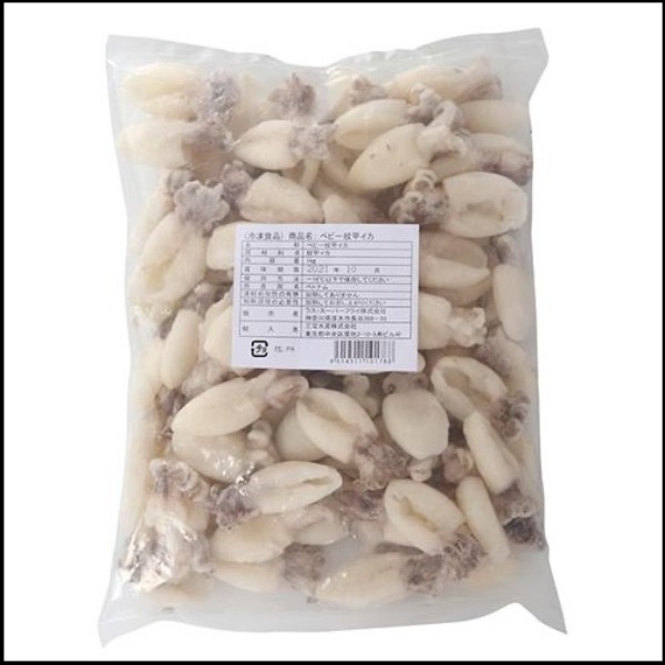 ベビー紋甲イカ60-80入り（急速凍結）／ベトナム産RS1430