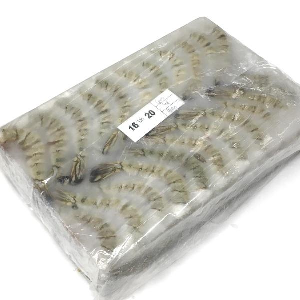 ☆ブラックタイガー無頭海老8/12サイズ一級品　コードNS2079