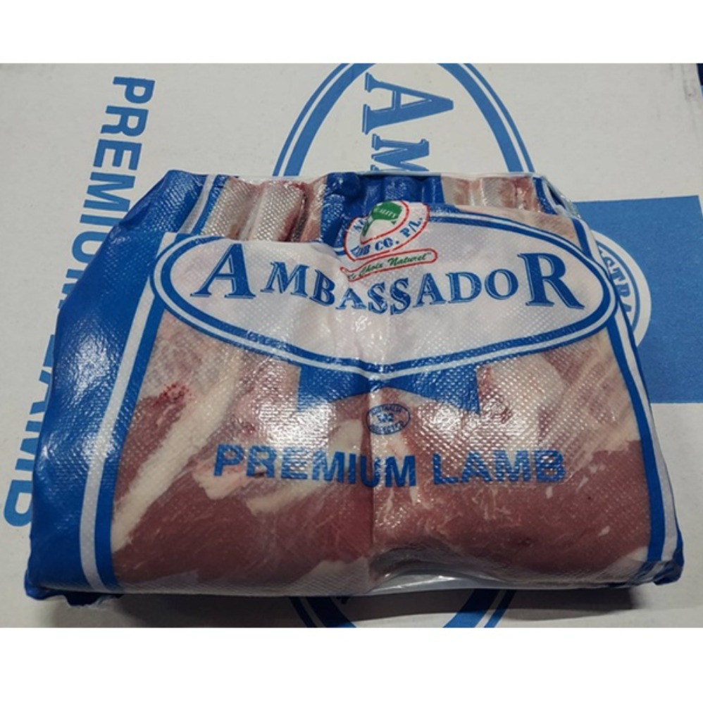 ◆ラムフレンチショルダーラック4リブ/仔羊骨付き肩ロースTP1408