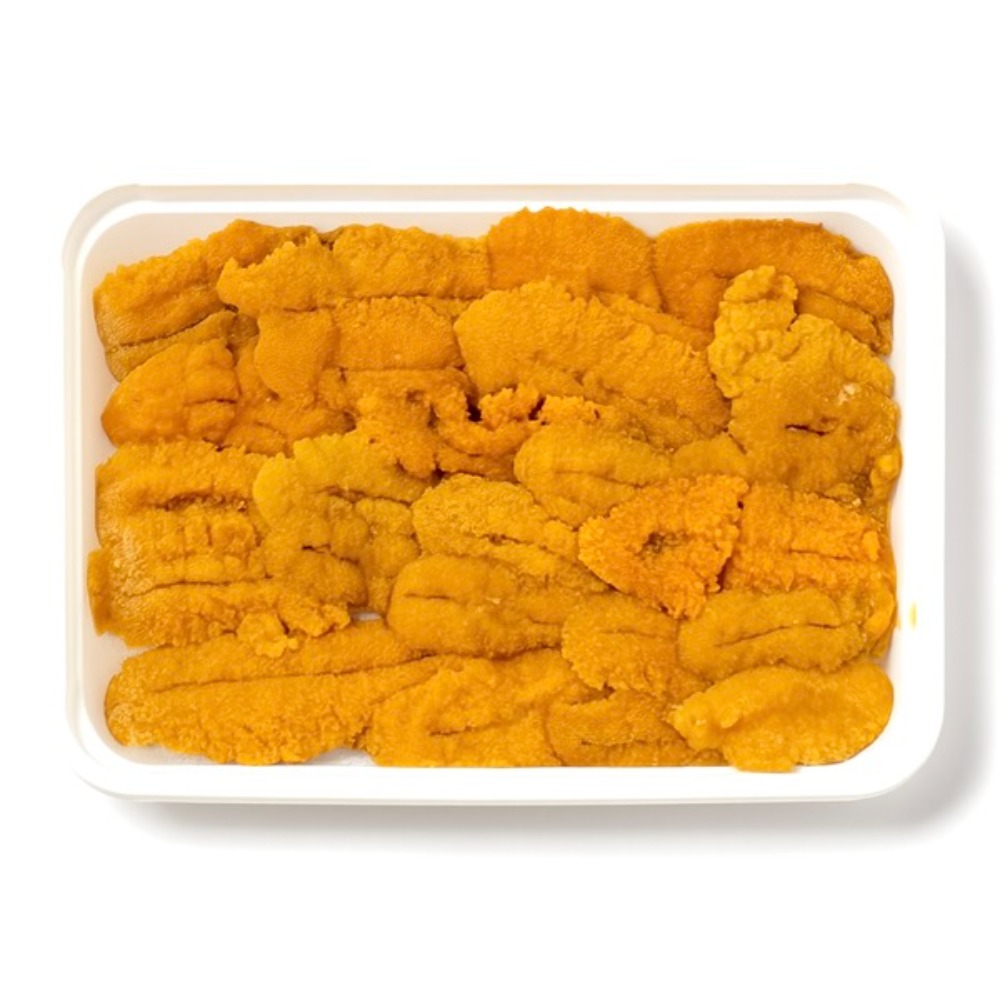 冷凍うに100g並べ品Aグレード無添加　ブランチングXN1690