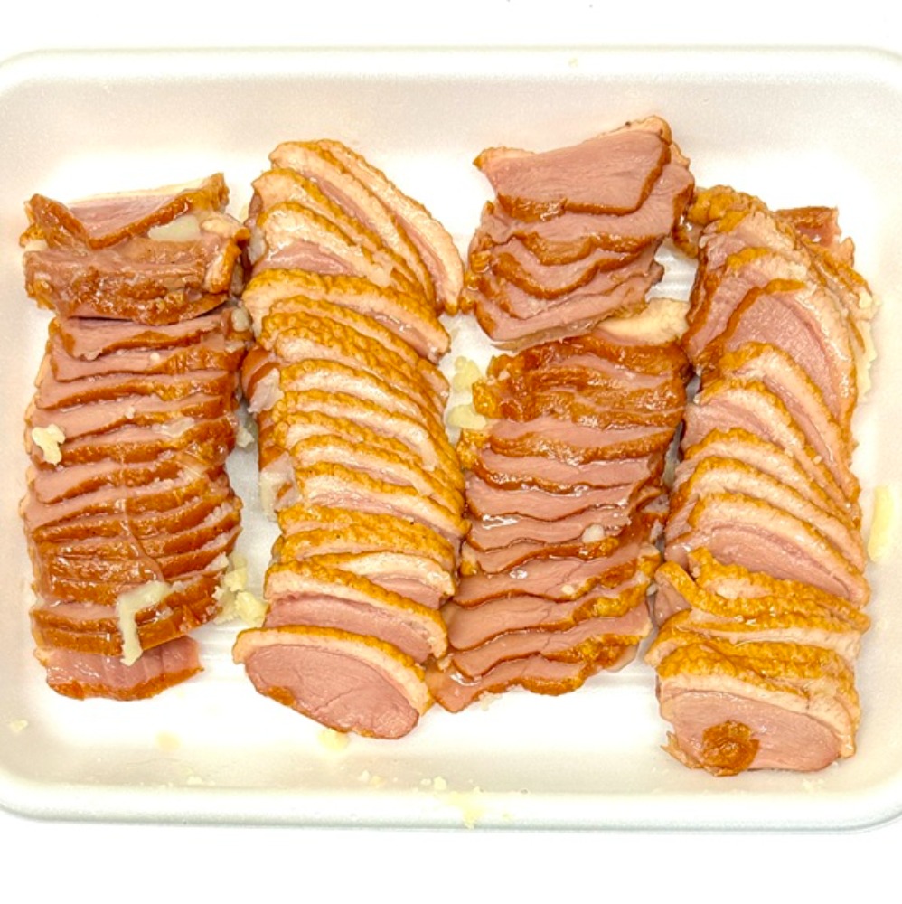 合鴨ローススモークスライス500g／合鴨むね肉の燻製TS0760