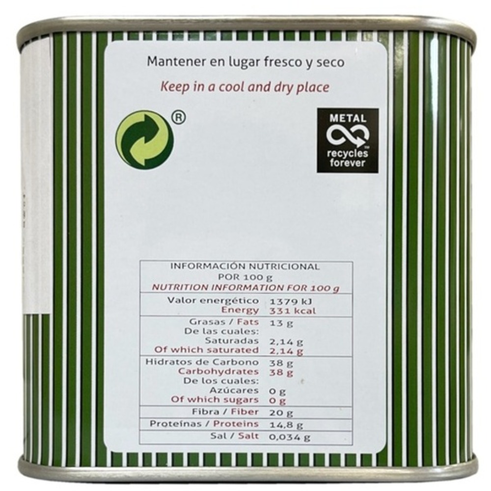 パプリカパウダーDOP370g缶ピカンテEL　madrono　IB1098