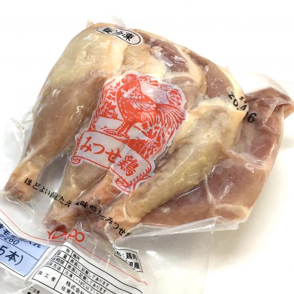 【数量限定特価！】特選赤鶏チキンレッグ　みつせ鶏240/260g0083