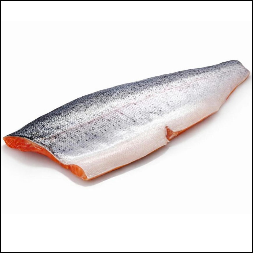 ☆お刺身銀鮭　定塩処理トリムC1回凍結6-8枚　2833