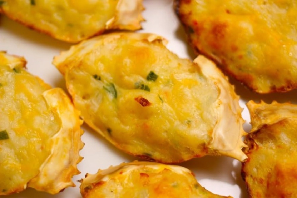 【高級感たっぷり！】カニ海鮮甲羅詰め45g／渡り蟹甲羅RS1121