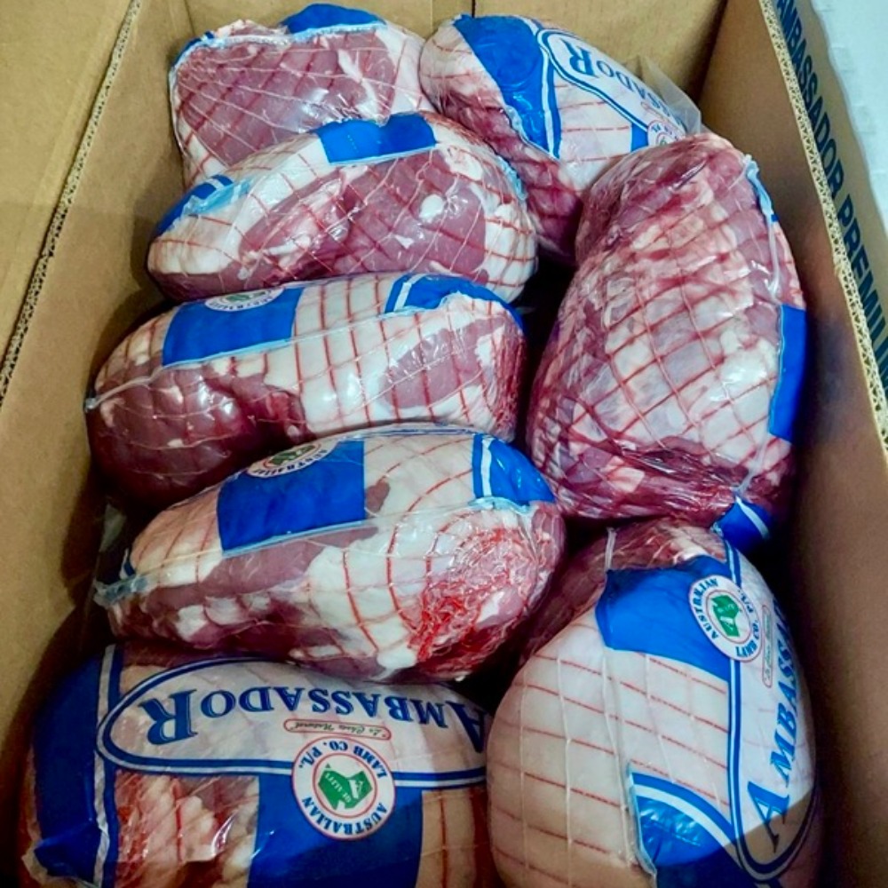 ◆正箱特価！AUST産ラムボンレスレッグ（ネット巻き）TP1122