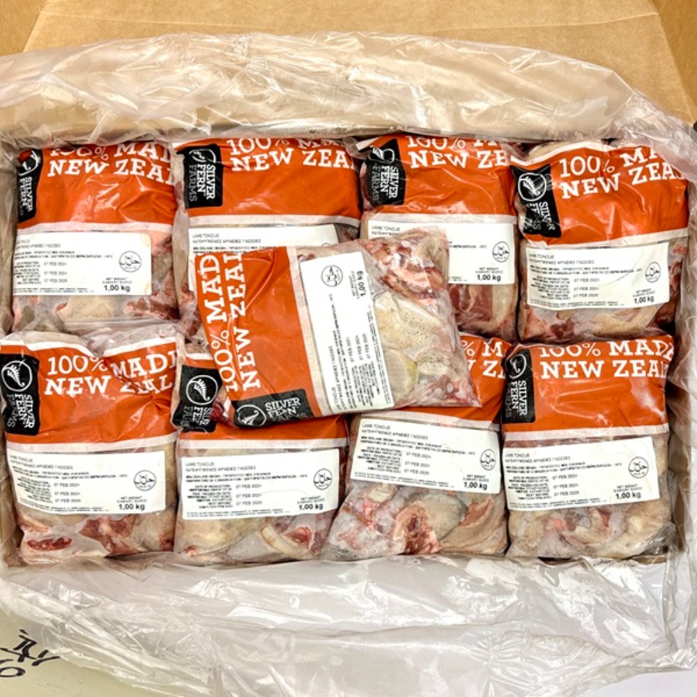 ◆6kg特価！AUSTラムタン/生後12ヶ月未満の極柔仔羊の舌0825