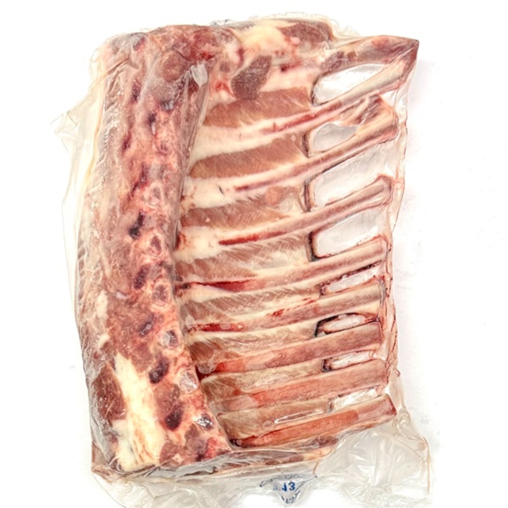 ◆10pc特価!AUSTラムフレンチラック9リブ/背骨バラ先除去済1054