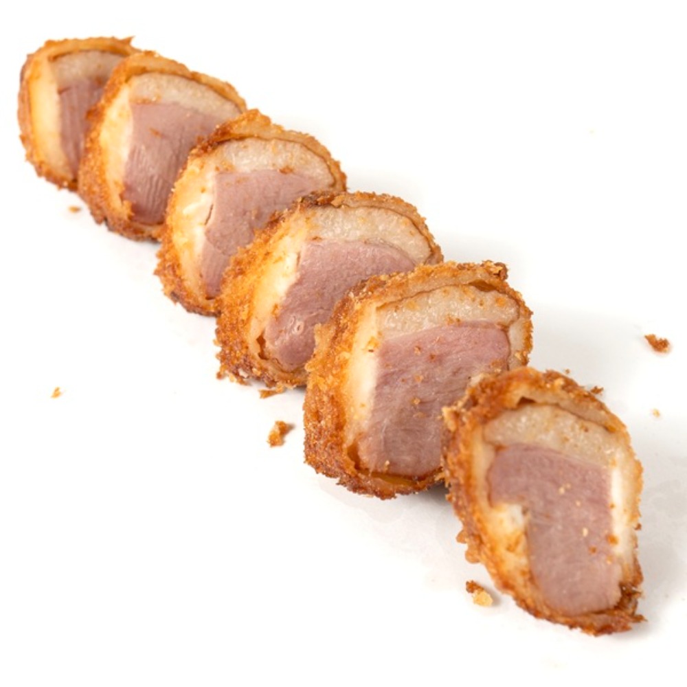 合鴨スモークロースカツ120g／鴨ムネ燻製のカツTS1657