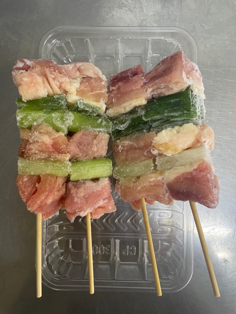 【国産鶏】生冷　ねぎま串(やきとり・焼き鳥・焼鳥)　40ｇ