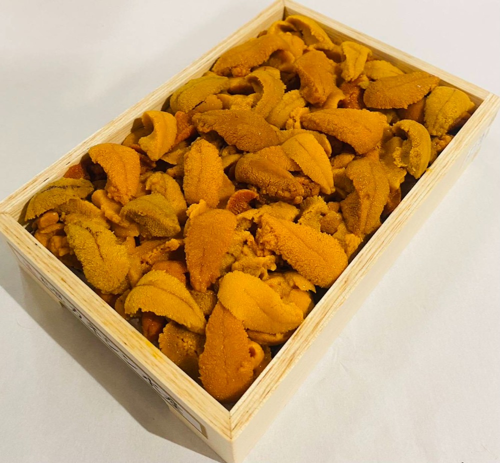 生ウニ　ロシア産　赤Ａバラ　カネシン水産