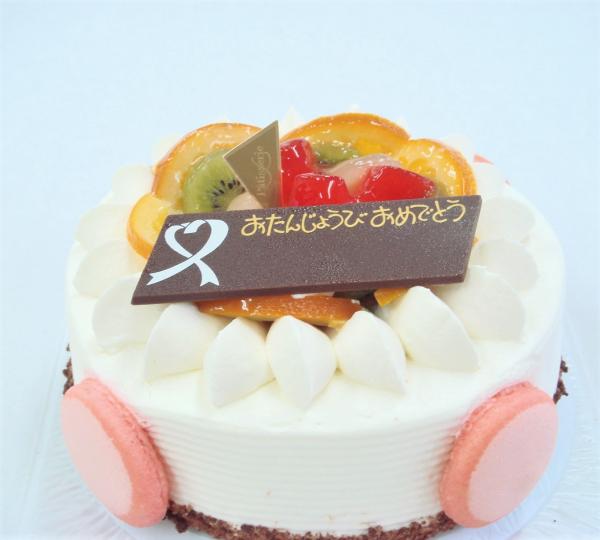 デコレションケーキ半製品・プレーン・6号・18cm