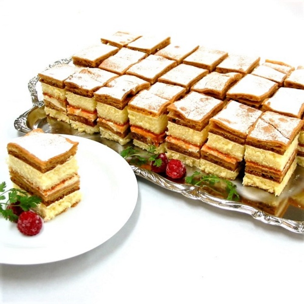 バイキングシートケーキ・カスタード・30cmx15cmx3.5cm