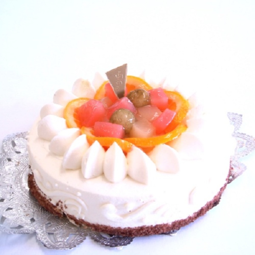 スポンジケーキ・プレーン・丸形・8号・24cm