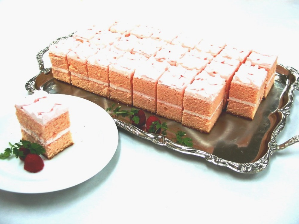 バイキングシートケーキ・ハーフ・抹茶30cmx7.5cmx3.5cm