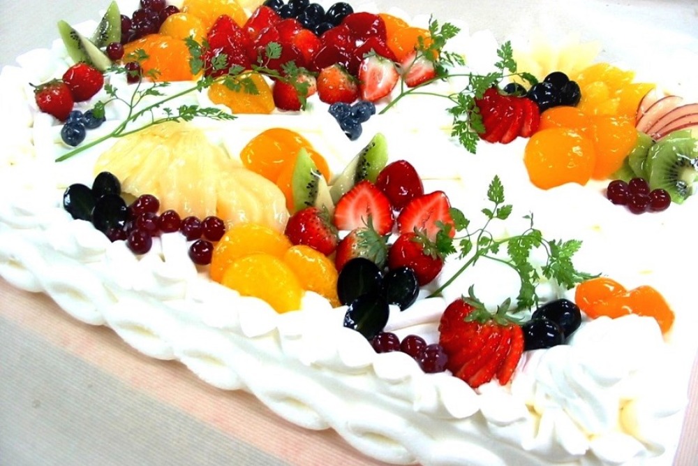 スポンジケーキ角型・チョコ・52cmx32cmx4cm