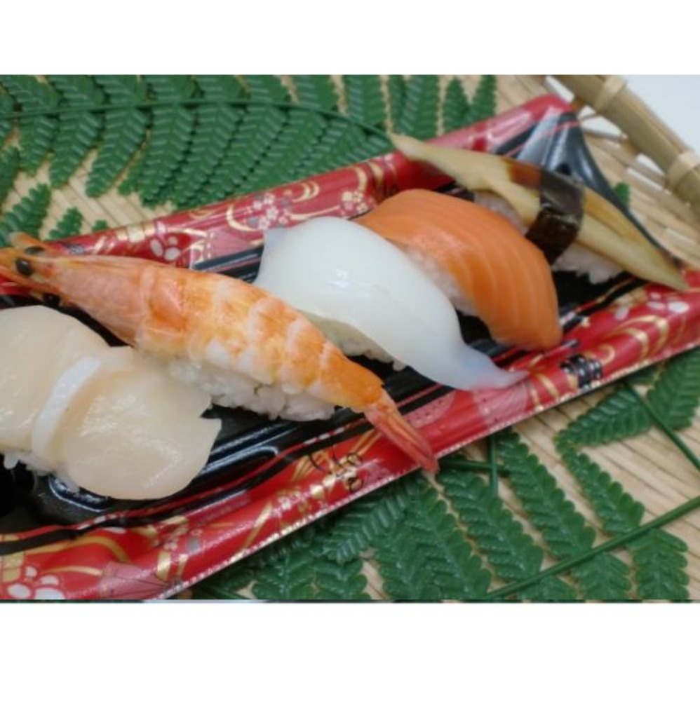 寿司ネタ　有頭バナメイボイル寿司海老Ｌ10尾　13-14cm