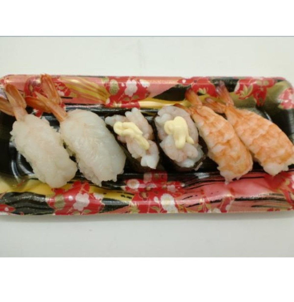 寿司ネタ　バナメイボイル寿司海老5Ｌ20尾　9-9.5cm