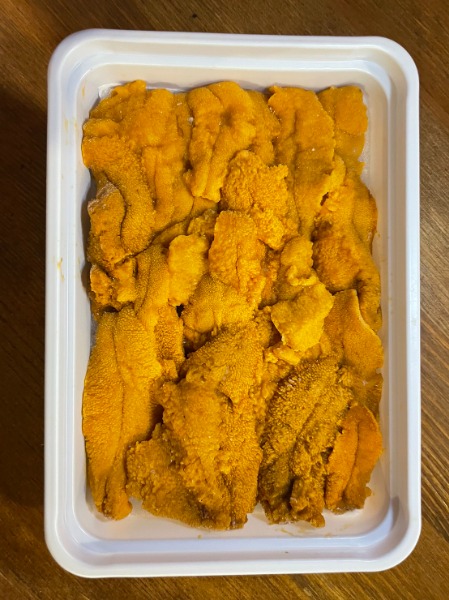 AAグレード【10パック】生冷凍　濃厚ウニ100g　複数ロットが得